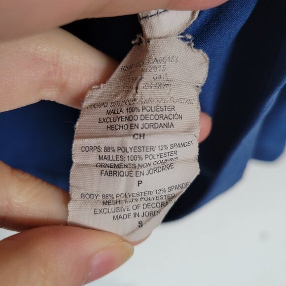 Champion Performance Active Workout Blue Full Zipper Long Sleeve Jacket Sz Small - Picture 11 of 13